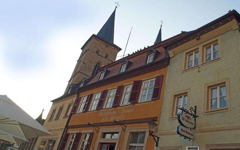 Hotel Weinstube Am Markt Gerolzhofen エクステリア 写真